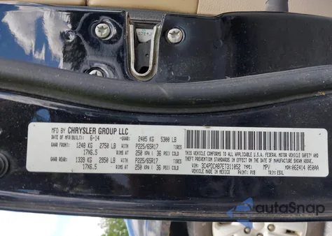 2014 Dodge Journey American Value Pkg из США, поврежденный, VIN 3C4PDCAB7ET311052